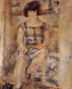 Jules Pascin Lucy at the afternoon oil painting artist